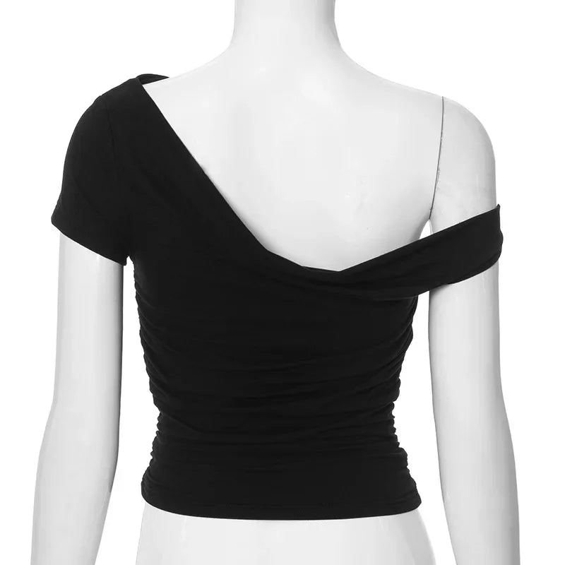 Asymmetric Off-Shoulder Top - Livellia