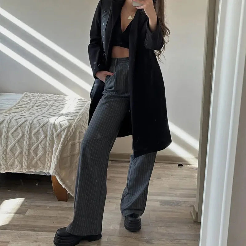 Cambridge Stripe Tailored Trousers