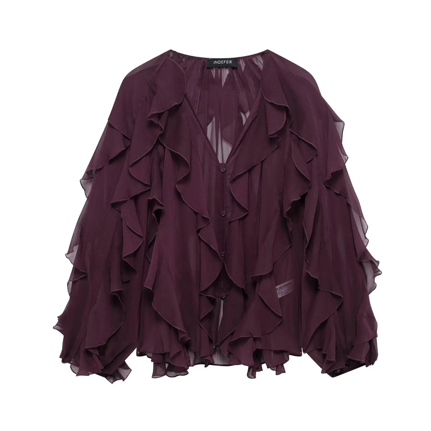 Whisper Ruffle Top - Livellia