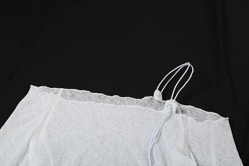 Asymmetric Lace-Up Top - Livellia