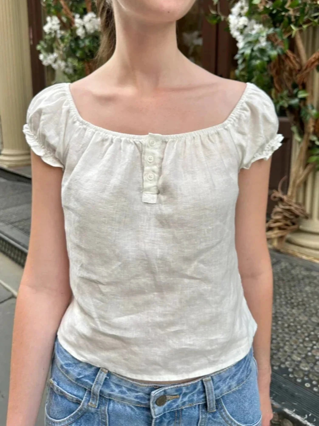 Puff Waist Tee - Livellia