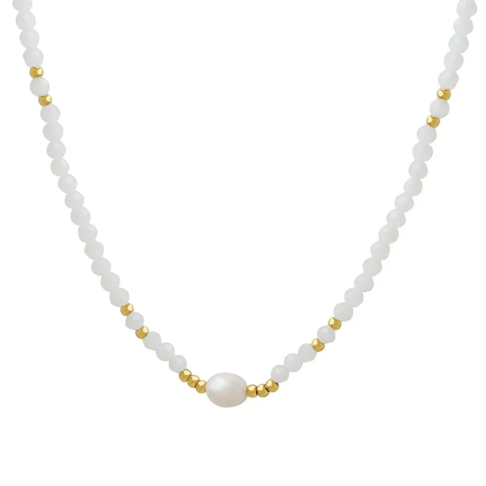 Subtle Bead Necklace - Livellia