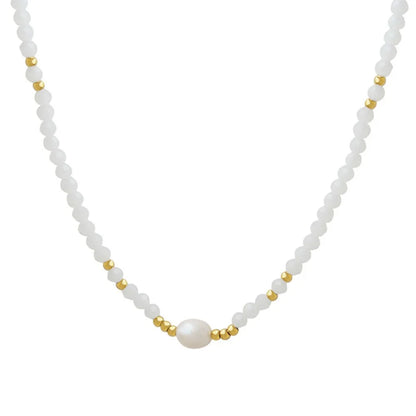 Subtle Bead Necklace - Livellia