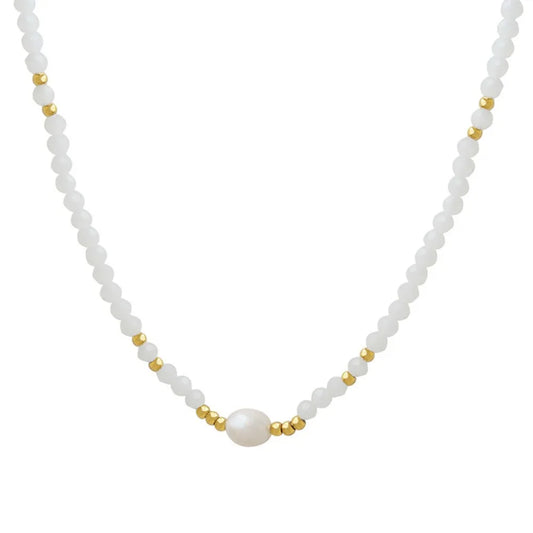 Subtle Bead Necklace - Livellia
