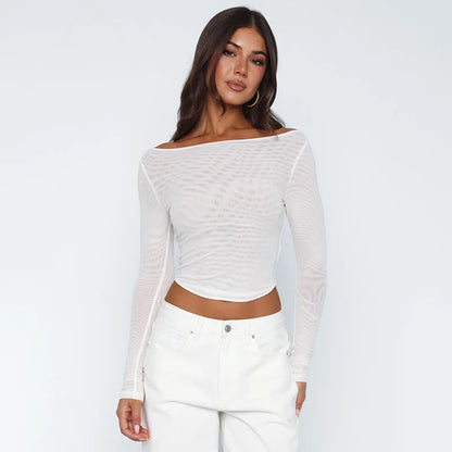 Mesh Crop Top - Livellia