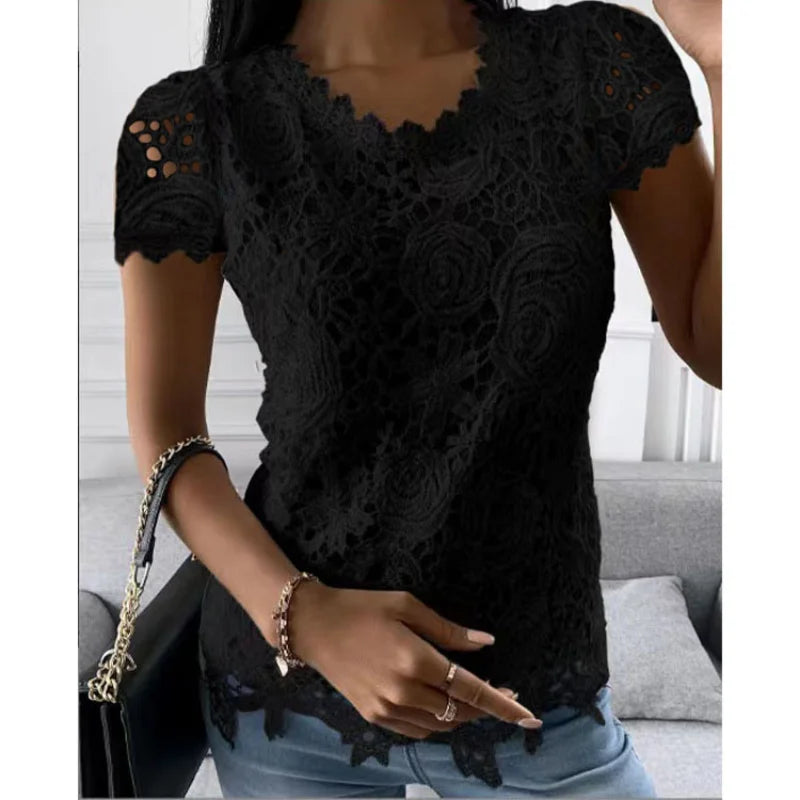 Pure Lace Tee - Livellia