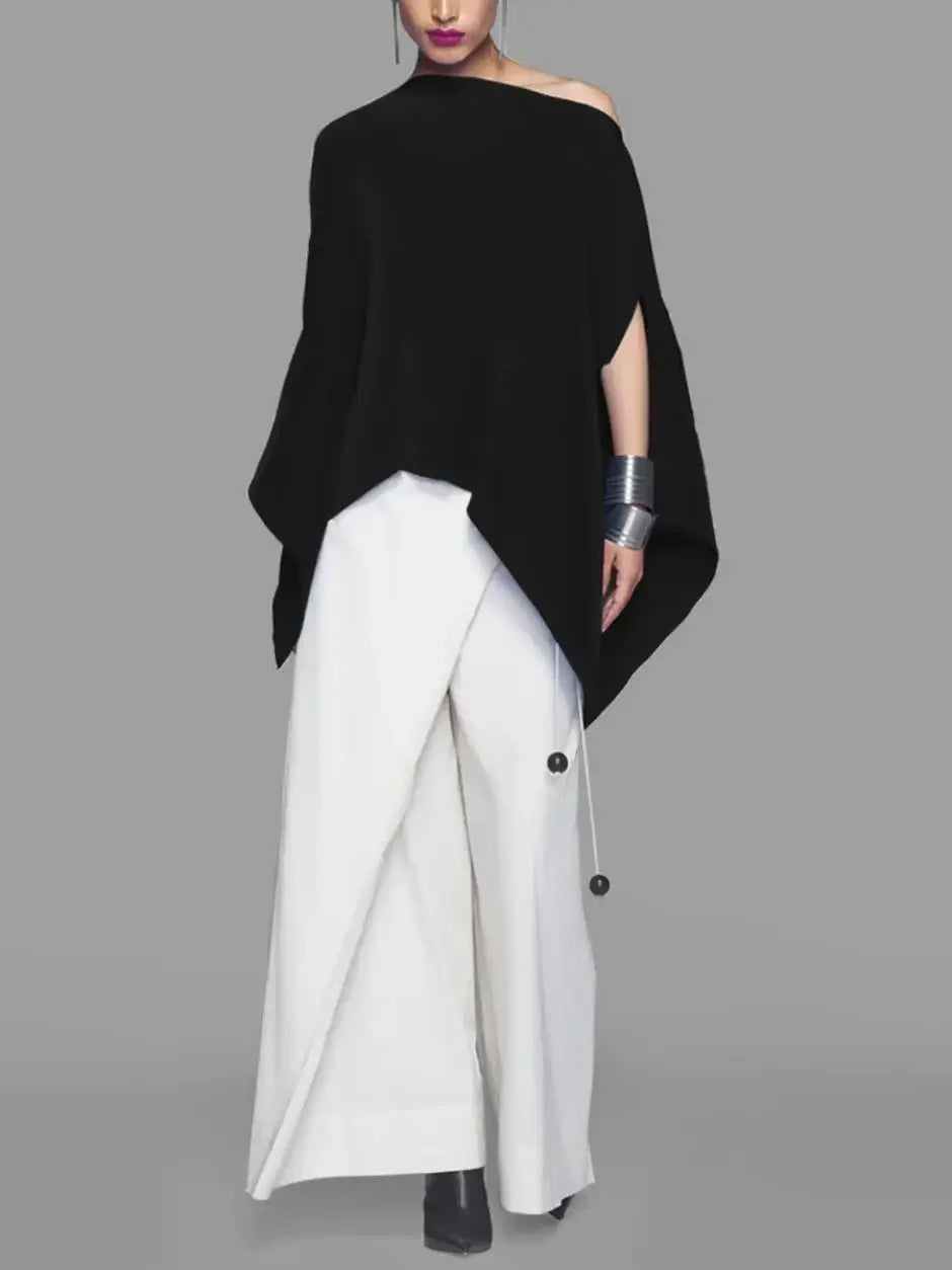 Asymmetric Batwing Top - Livellia