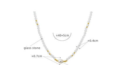 Subtle Bead Necklace - Livellia