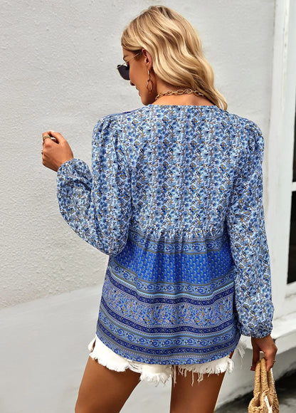 Boho Blossom Blouse - Livellia