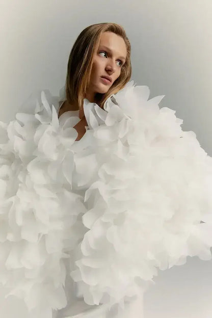 Aurora Organza Blazer - Livellia