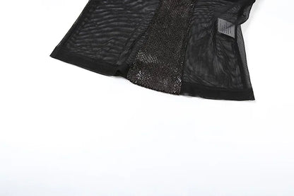 Mesh Edge Top - Livellia