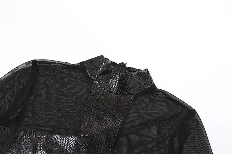 Mesh Edge Top - Livellia