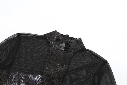 Mesh Edge Top - Livellia