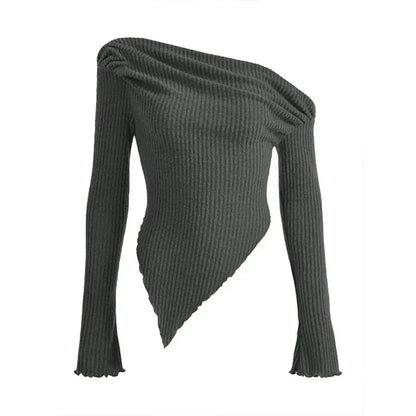 Asymmetric Crop Top - Livellia