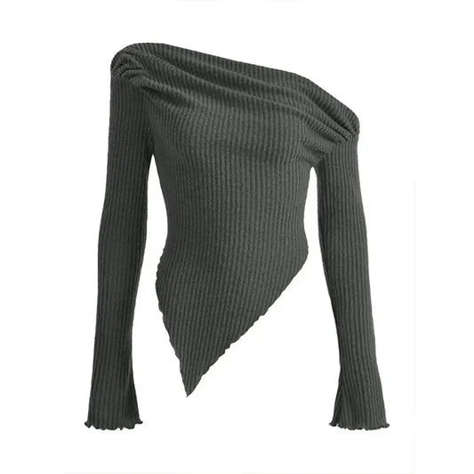 Asymmetric Crop Top - Livellia