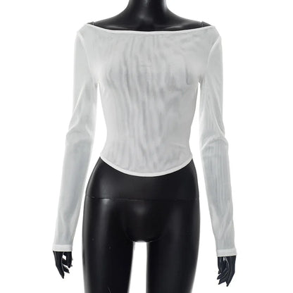 Mesh Crop Top - Livellia