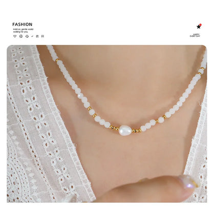 Subtle Bead Necklace - Livellia