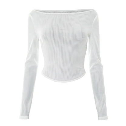 Mesh Crop Top - Livellia