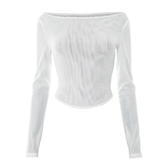 Mesh Crop Top - Livellia