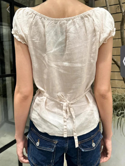 Puff Waist Tee - Livellia