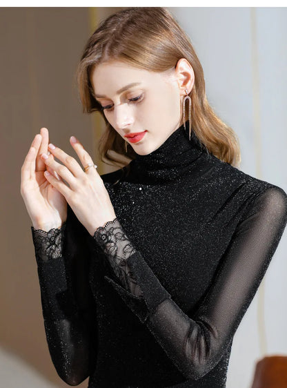 Lace Mesh Top - Livellia