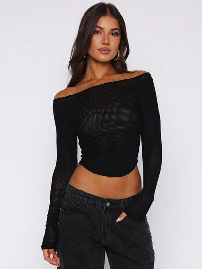 Mesh Crop Top - Livellia