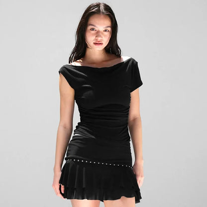 Asymmetric Off-Shoulder Top - Livellia