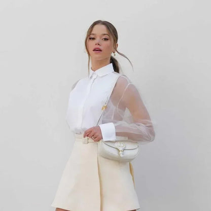 Mesh Patchwork Top - Livellia