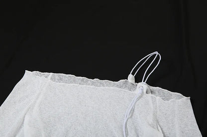Asymmetric Lace-Up Top - Livellia