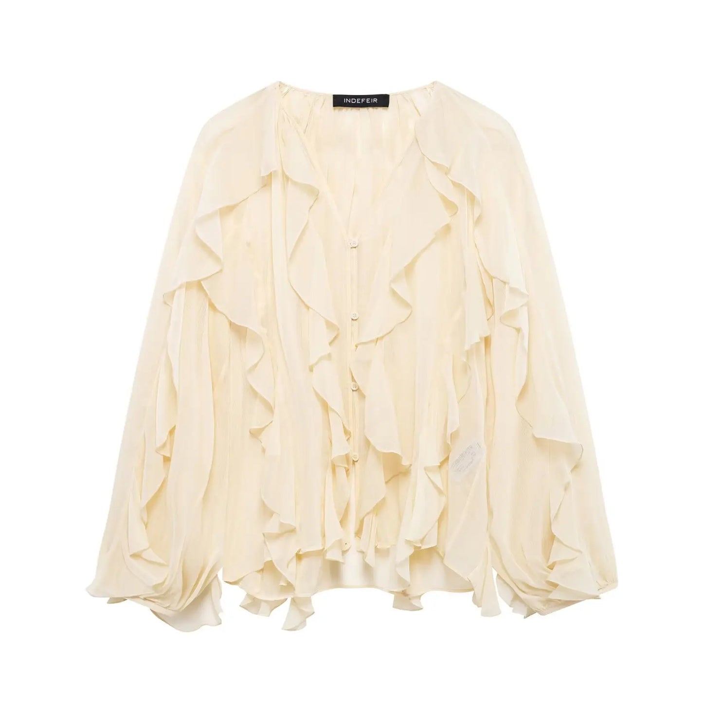 Whisper Ruffle Top - Livellia