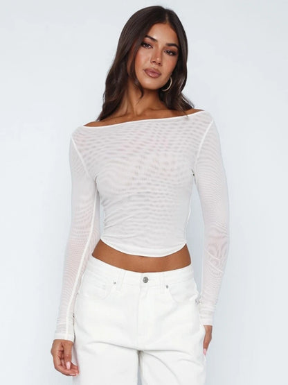 Mesh Crop Top - Livellia