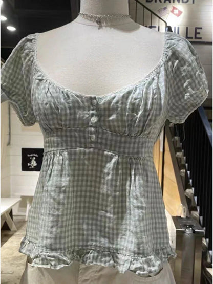 Puff Waist Tee - Livellia