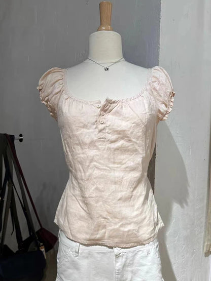 Puff Waist Tee - Livellia