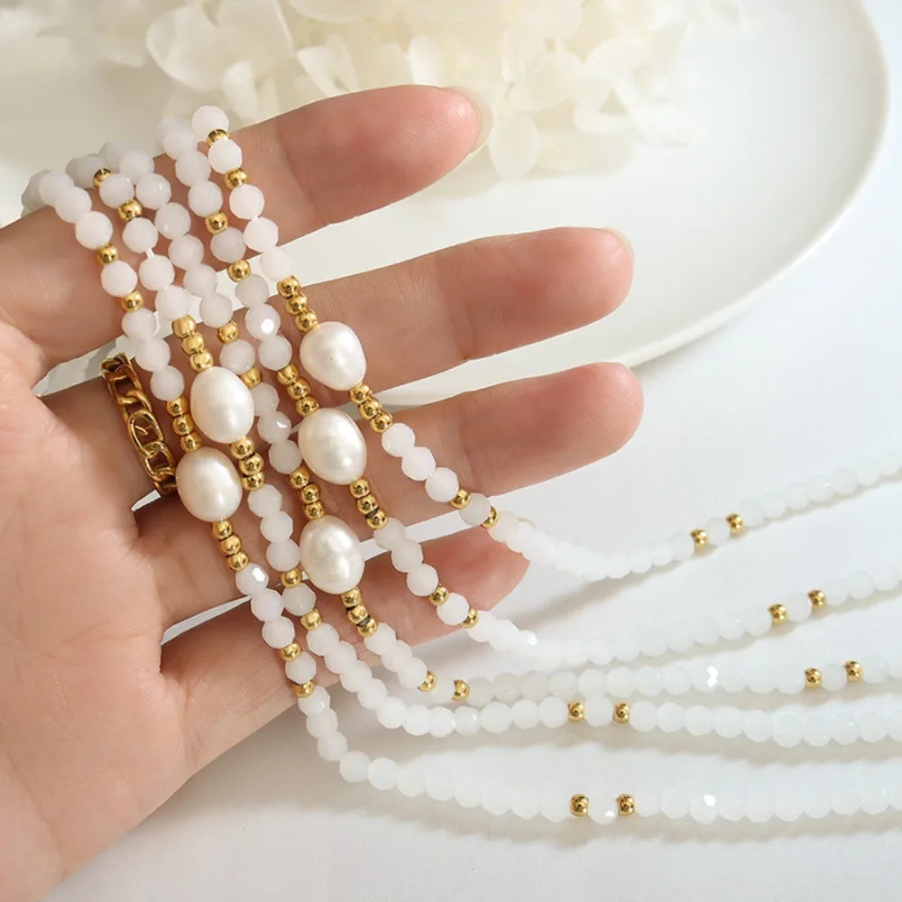 Subtle Bead Necklace - Livellia