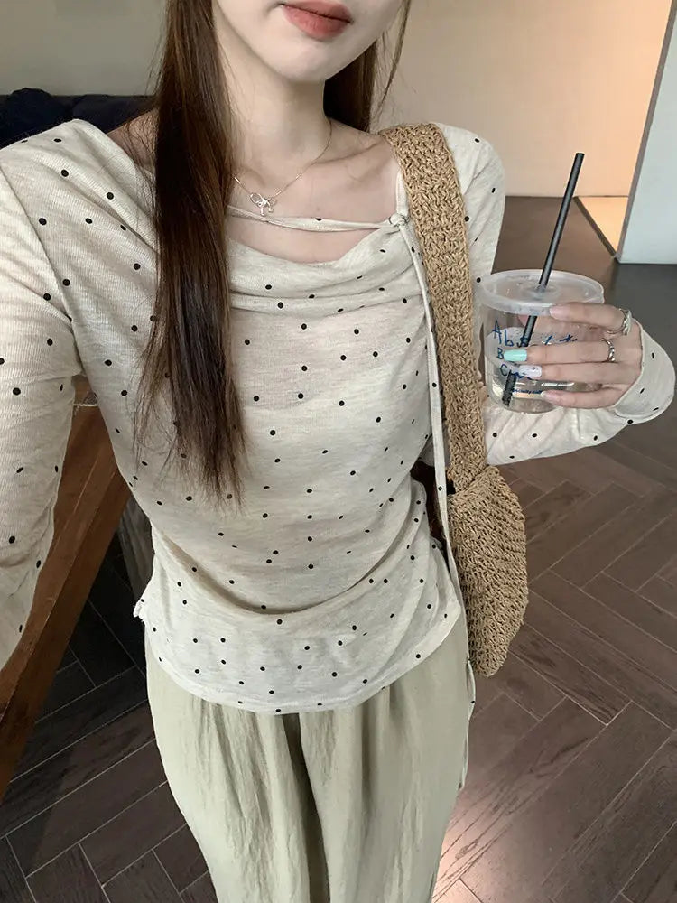 Chic Polka Pleat - Livellia