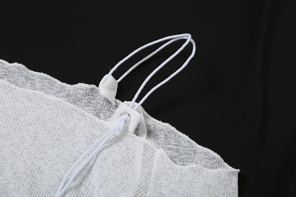 Asymmetric Lace-Up Top - Livellia