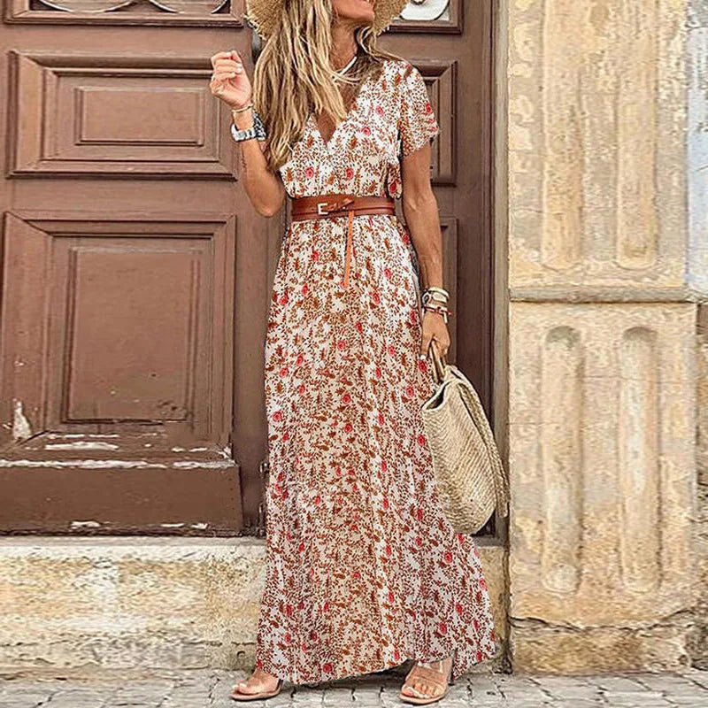 Boho Maxi Dress - Livellia