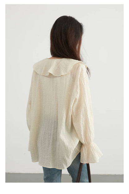 Boho Ruffle V‑Tie - Livellia