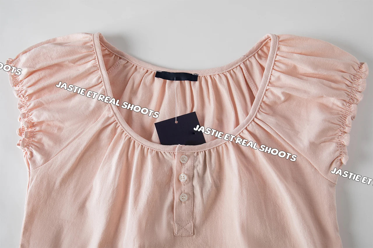 Puff Waist Tee - Livellia