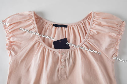 Puff Waist Tee - Livellia