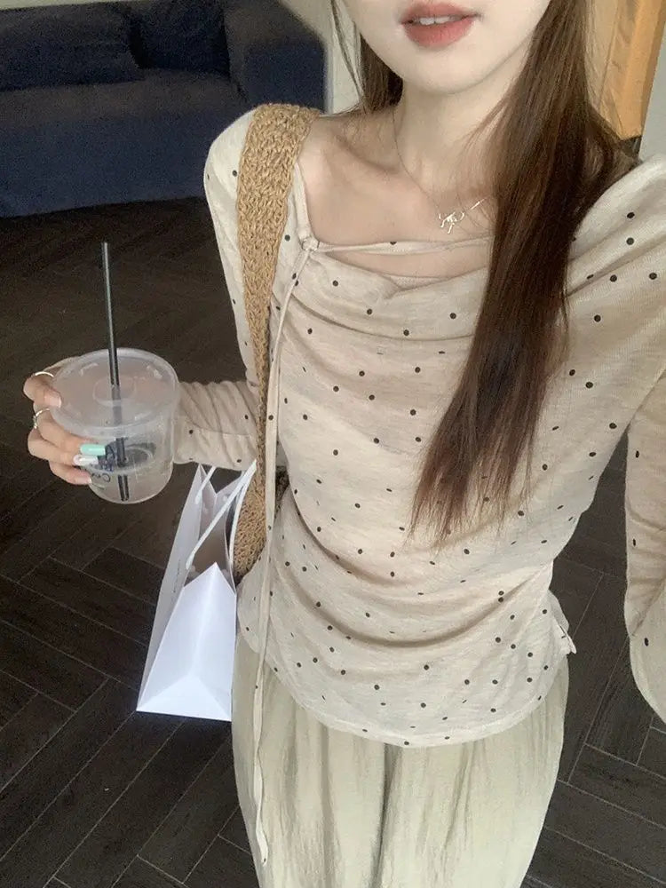 Chic Polka Pleat - Livellia