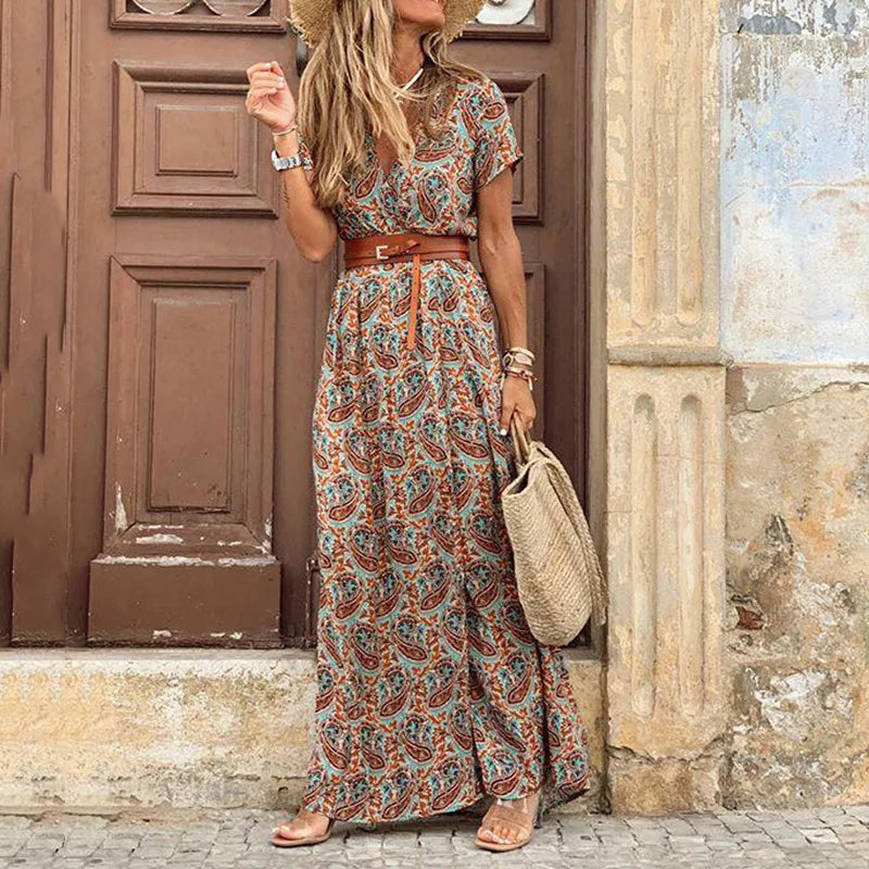 Boho Maxi Dress - Livellia