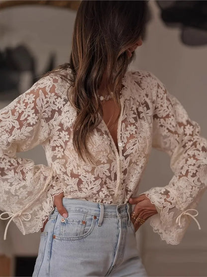 Whisper Lace Top - Livellia