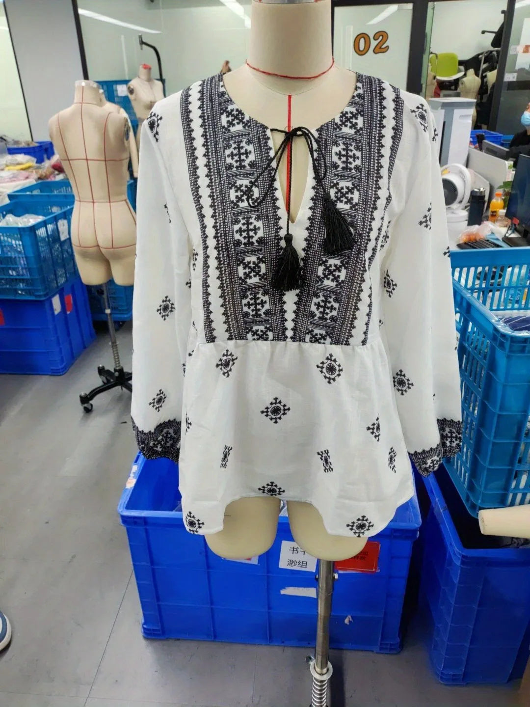 Boho Print Blouse - Livellia