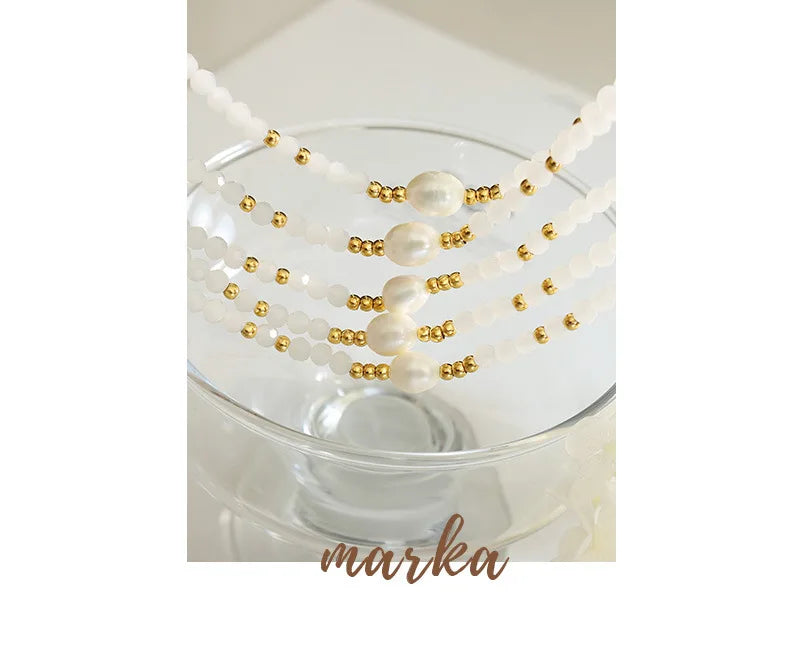 Subtle Bead Necklace - Livellia