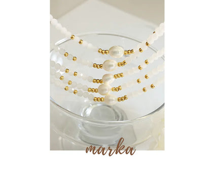 Subtle Bead Necklace - Livellia
