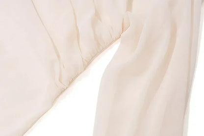 Elegant Corset Flower Blouse - Livellia