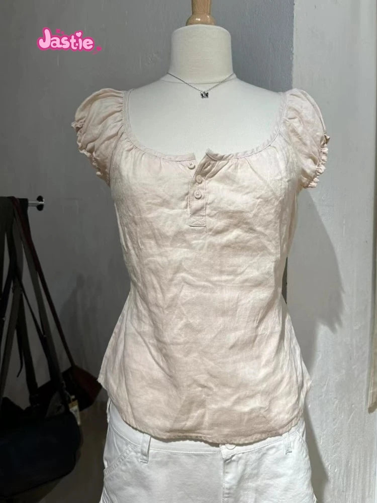 Puff Waist Tee - Livellia