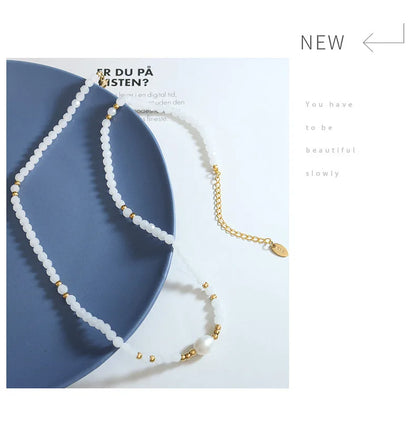 Subtle Bead Necklace - Livellia