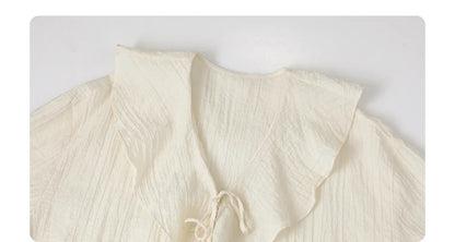 Boho Ruffle V‑Tie - Livellia